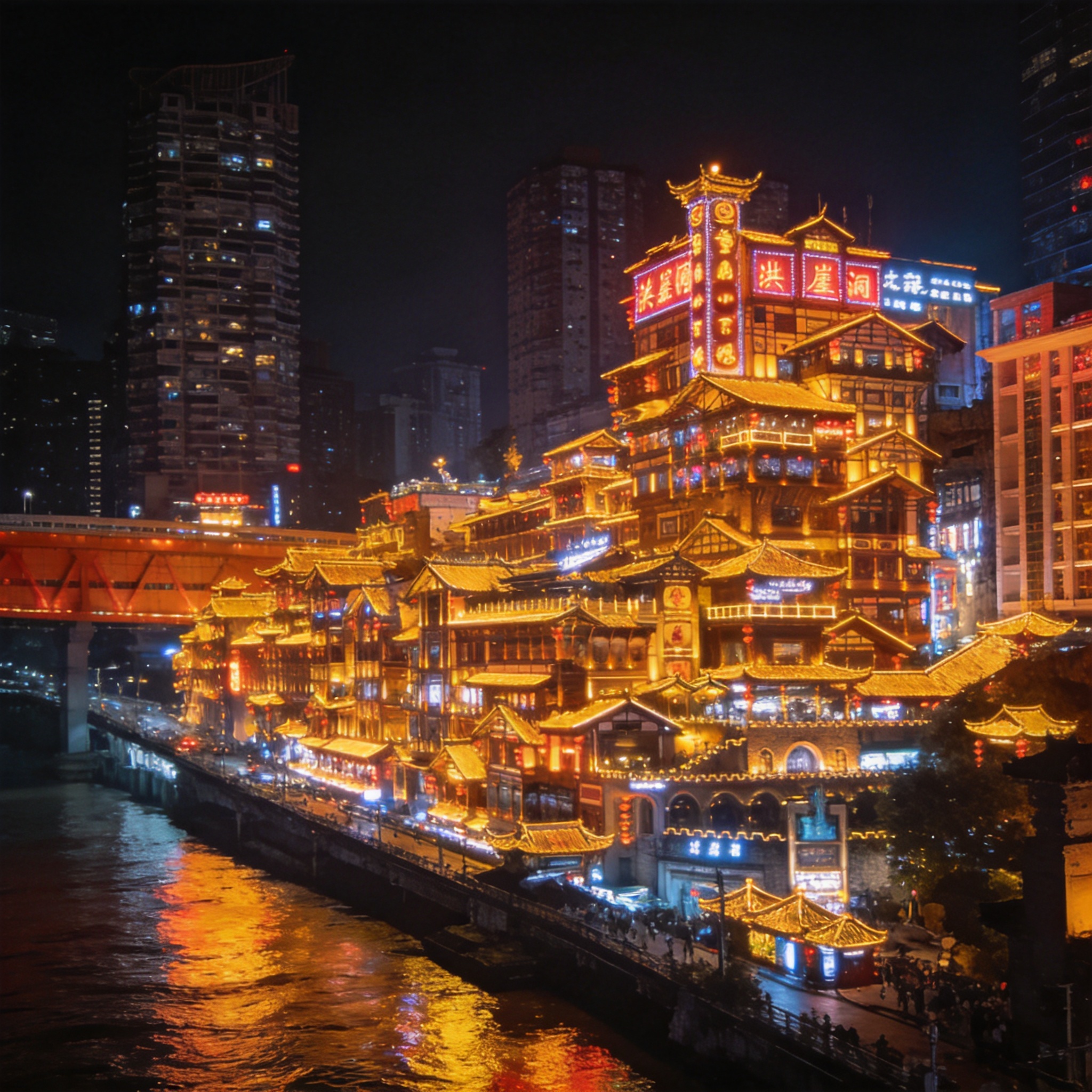 城市夜景